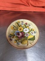 Wandteller mit Blumenstraus Castellt Italia