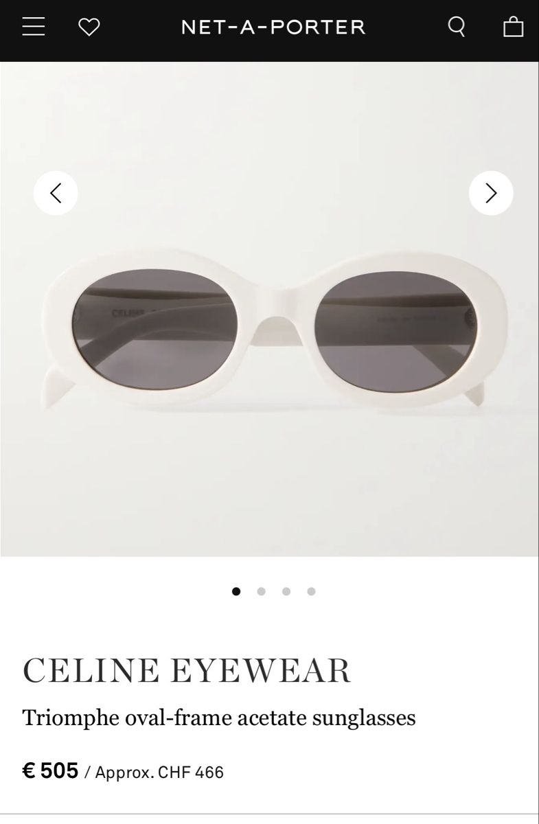 Celine Occhiali & Lenti: Original Celine Triomphe Brille – Nuovo (secondo la descrizione) da Zürich venduto da mary_5ln5 4
