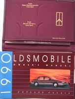 Betriebsanleitung Oldsmobile 1990 inkl. Zündschlüssel !!