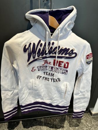Hoodie Williams The Red & The Whites Grösse S weiss