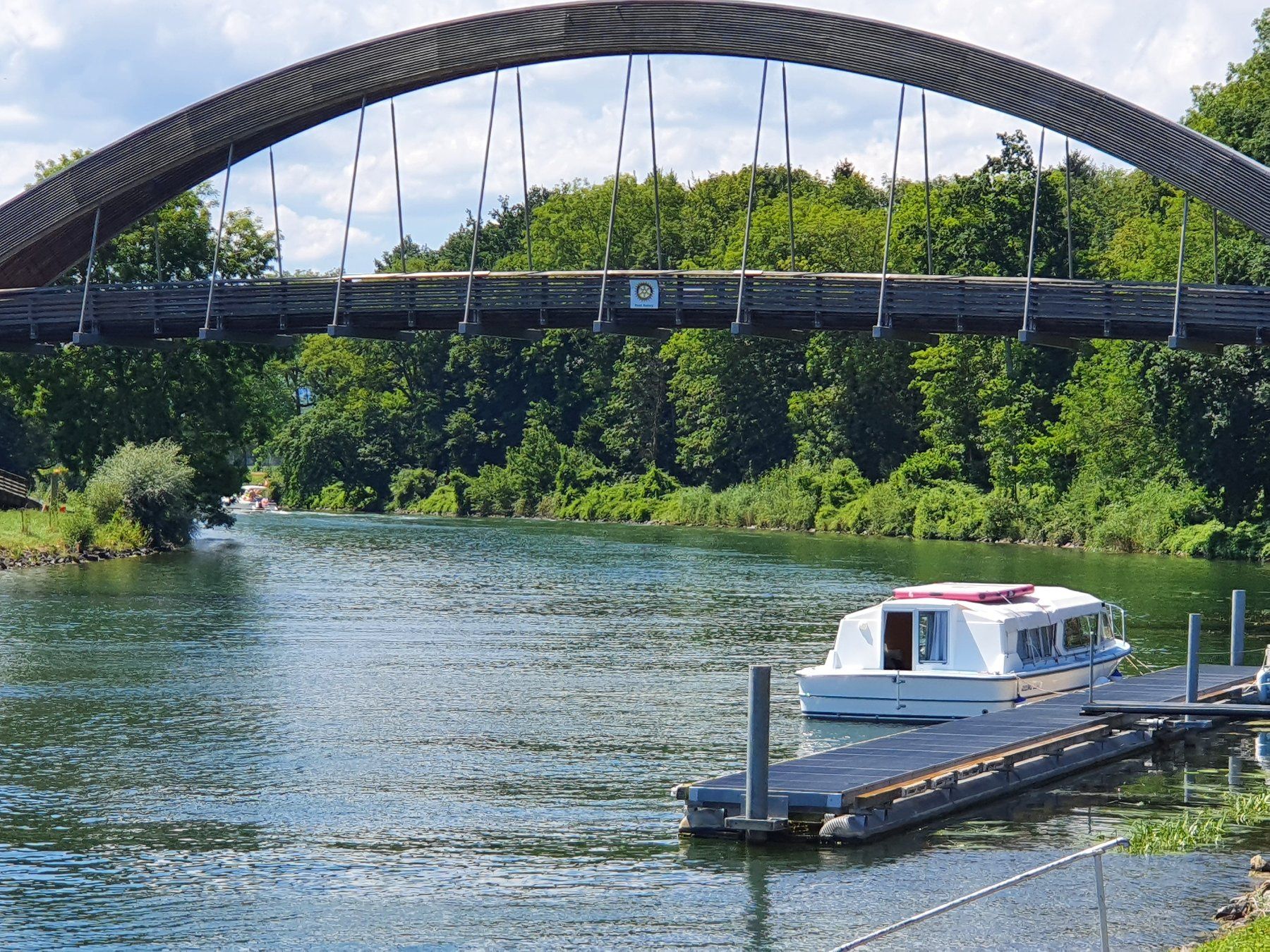 Bateaux: Kanalboot - Wohnboot ohne Hafenplatz – D'occasion à Portalban par pcu_vr7h 9
