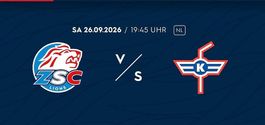ZSC vs. EHC Kloten: 4 Business Silver Tickets Derby 26.09.26