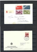 2 schöne Briefe Fürstentum Liechtenstein