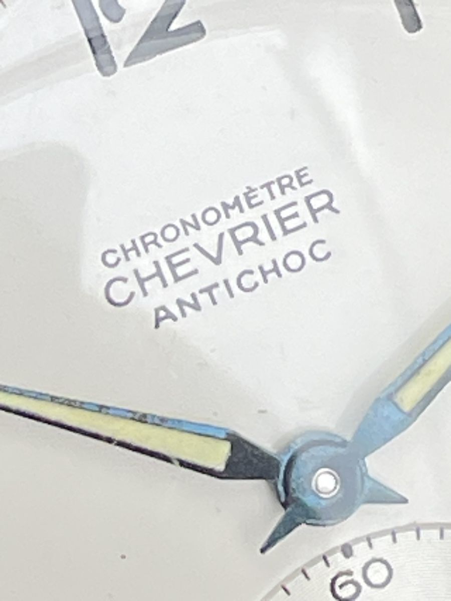 Orologi: TaschenUhr Chronograph CHEVRIER Swiss – Usato da Zürich venduto da Danokiko 5