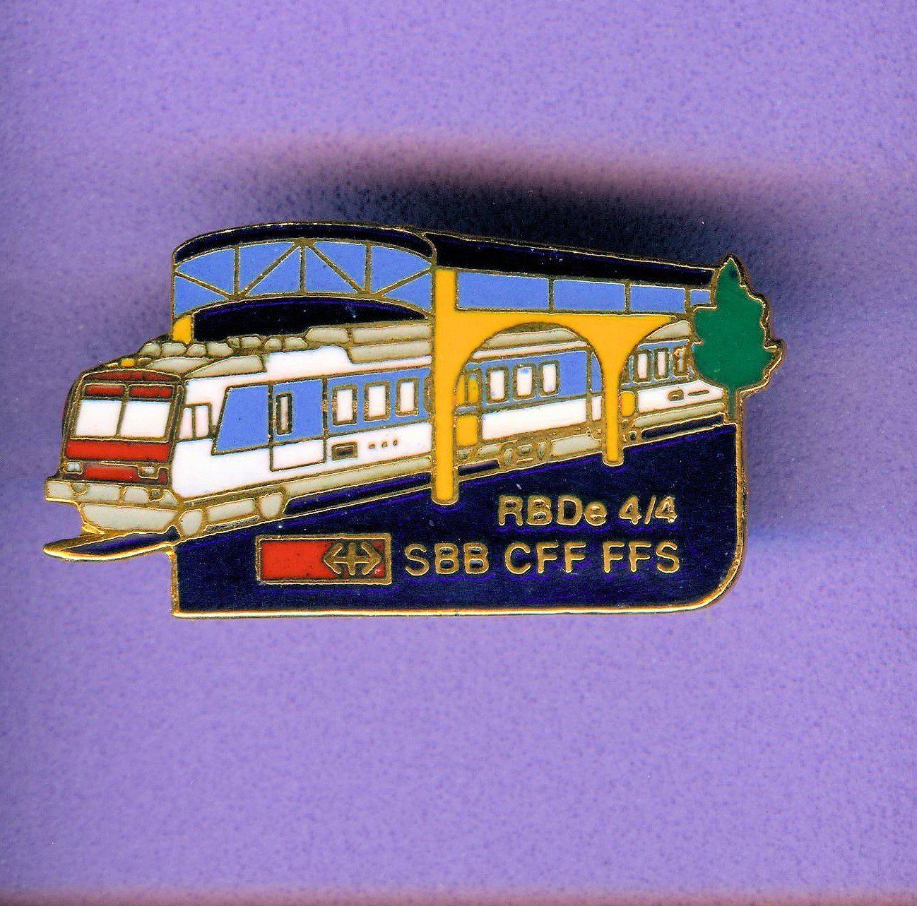 SBB/CFF/FFS Plaketten & Abzeichen: SBB CFF FFS  RBDe 4/4 – Gebraucht aus Winterthur von Sammleroase