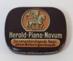 Herold Grammophonnadeln Carl Wenglein Nürnberg Grammophon