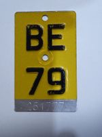 Velonummer (Mofa) BE 79