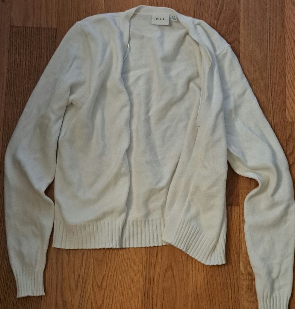 Vila Giacche: Weisse Strickjacke Vila – Usato da Seengen venduto da ja6_65wp