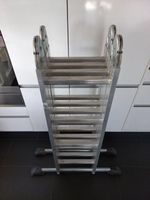 Hailo Master Step 4 x 4 Sprossen Multifunktions-Gelenkleiter