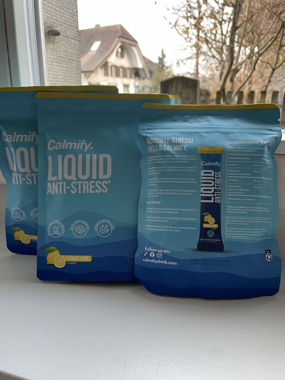 Calmify Liquid Anti-Stress, Nahrungsergänzungsmittel (Neu und ...