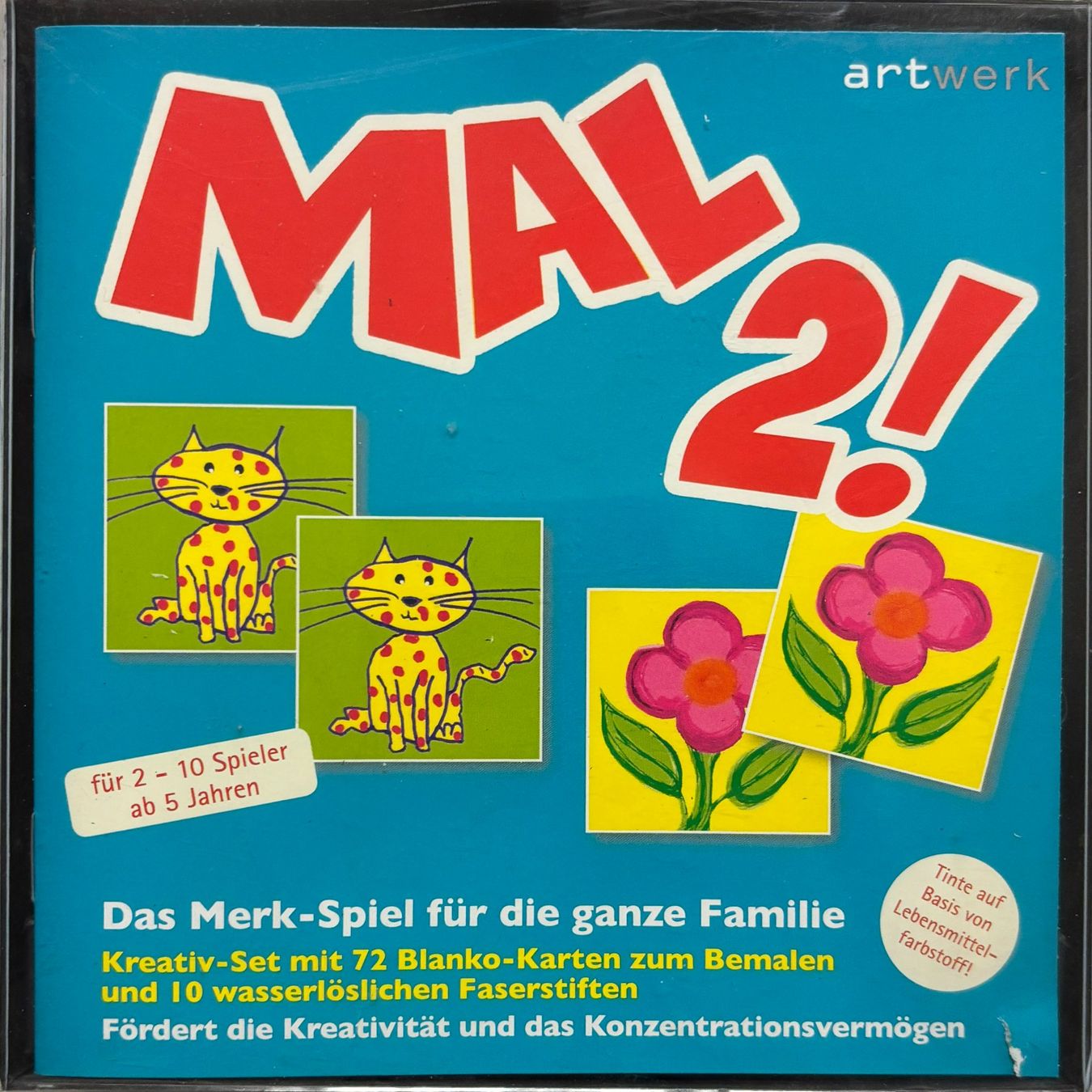 Spiele: Mal2 Kreativset mit 72 Karten (Memory) – Neu (gemäss Beschreibung) aus Sarnen von Livres