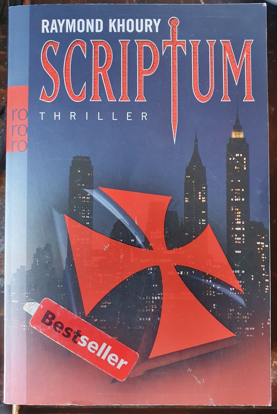 Livres: Raymond Khoury: "Scriptum" - Thriller - Taschenbuch – D'occasion à Valangin par Kbleuer