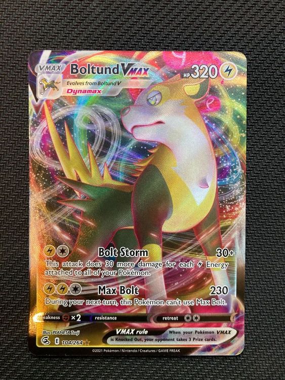 Pokemon - Bellektro / Boltund VMAX | Kaufen Auf Ricardo