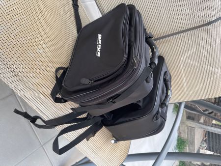Motorrad Gepäcktaschen Set Marke DRIVE guter Zustand