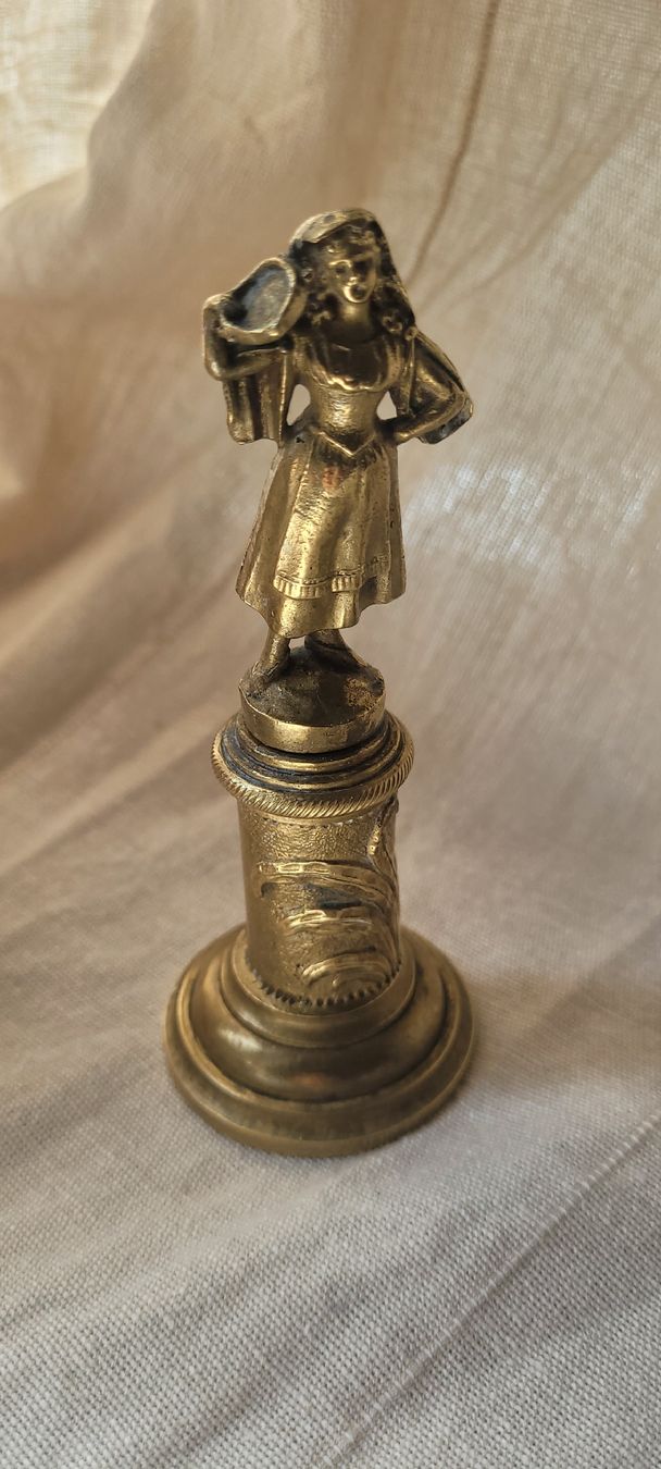 Statuette: Statuettes de 2 petits musiciens,  bronze – Usato da Vevey venduto da lba_dd82 2