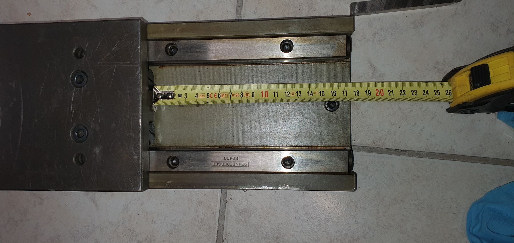 Cuscinetti a sfere: Table coulissante Schneeberger acier – Usato da Chailly-Montreux venduto da Zorro123
