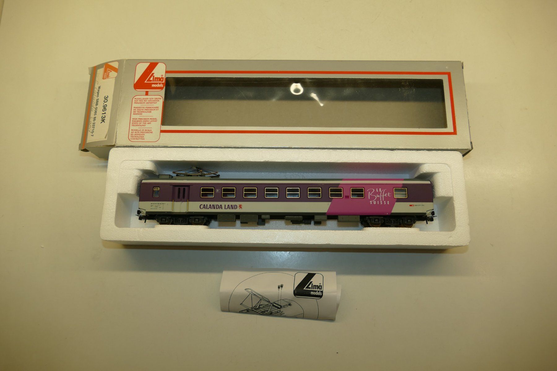 Lima Modellini di ferrovie: Lima H0: SBB Restaurant Wagen Calanda Land – Nuovo (secondo la descrizione) da Niederhasli venduto da Flash32