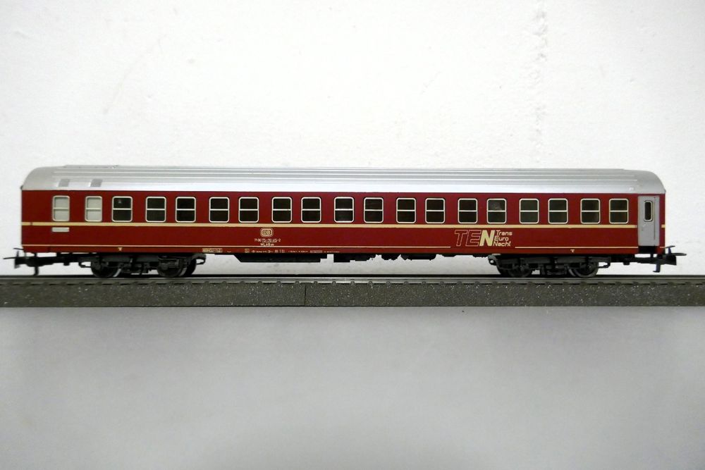 Märklin 4150 D-Zug-Schlafwagen rot TEN Trans Euro Nacht (B) | Kaufen ...