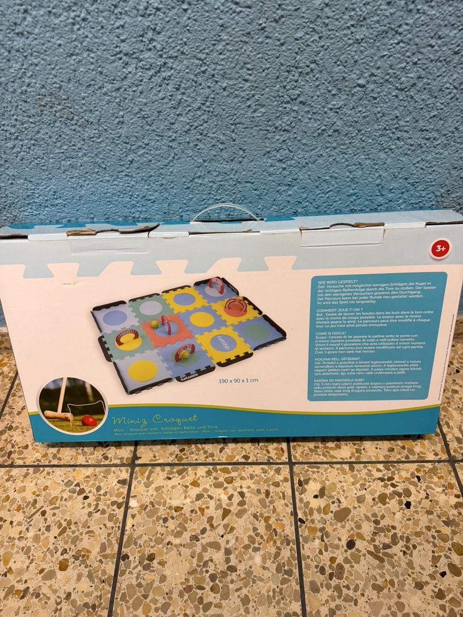 Spiele: Mini-Krocket Spiel-Matte, neu & original verpackt – Neu und originalverpackt aus Lachen SZ von Chiara_Rico_Nosiadek 1