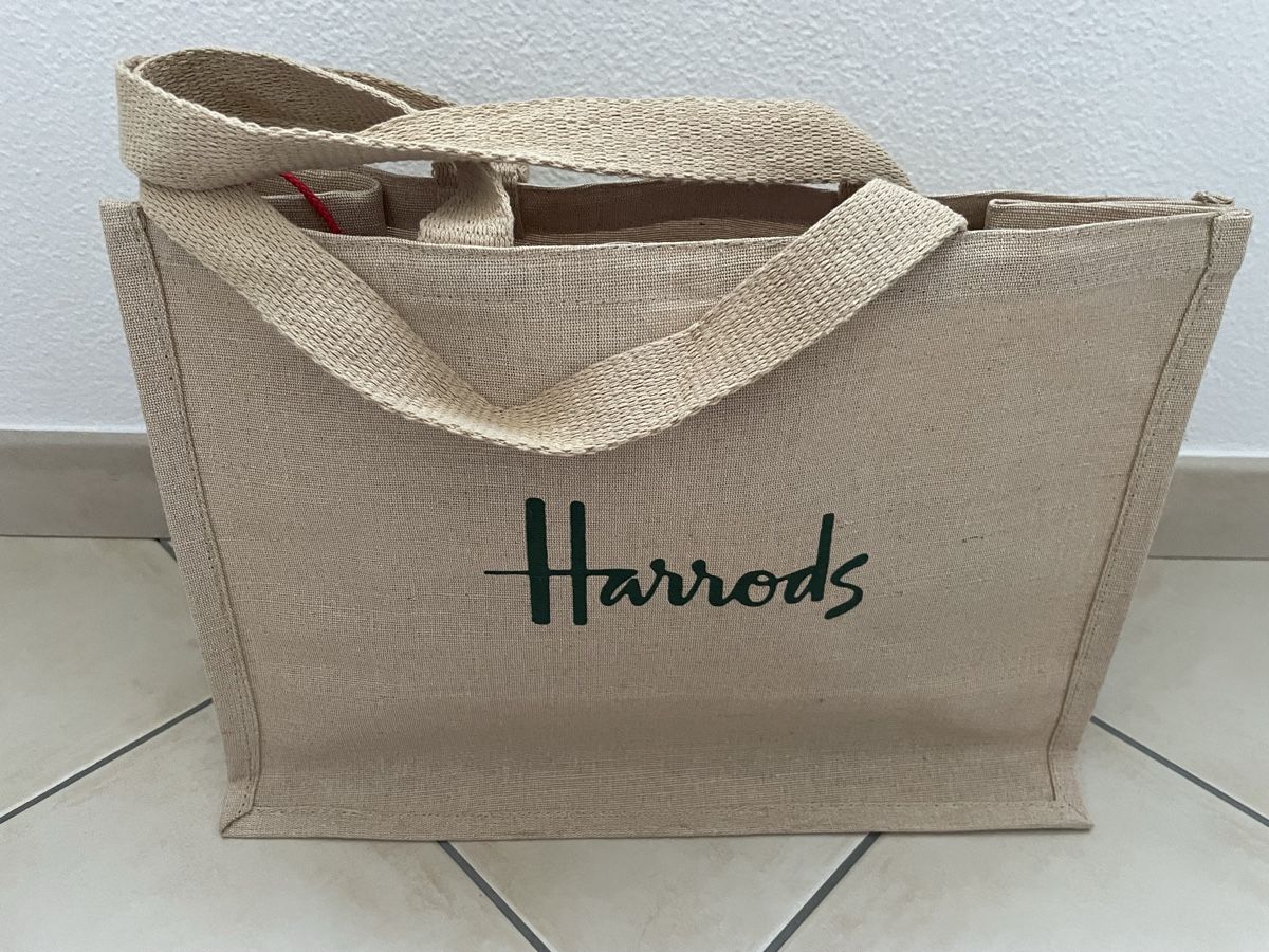 Harrods Borse: Borsa Harrods nuova in Juta  – Nuovo (secondo la descrizione) da Gorduno venduto da cha_9lgw 2