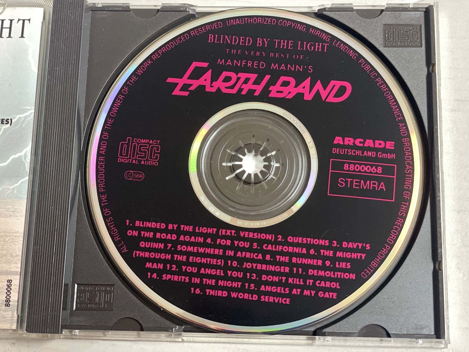 CD: Manfred Mann's Earth Band – Usato da Muri b. Bern venduto da AdidasCollector 2