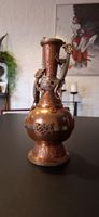 Dekorative Vase aus Kupfer und Messing im chinesischen Stil
