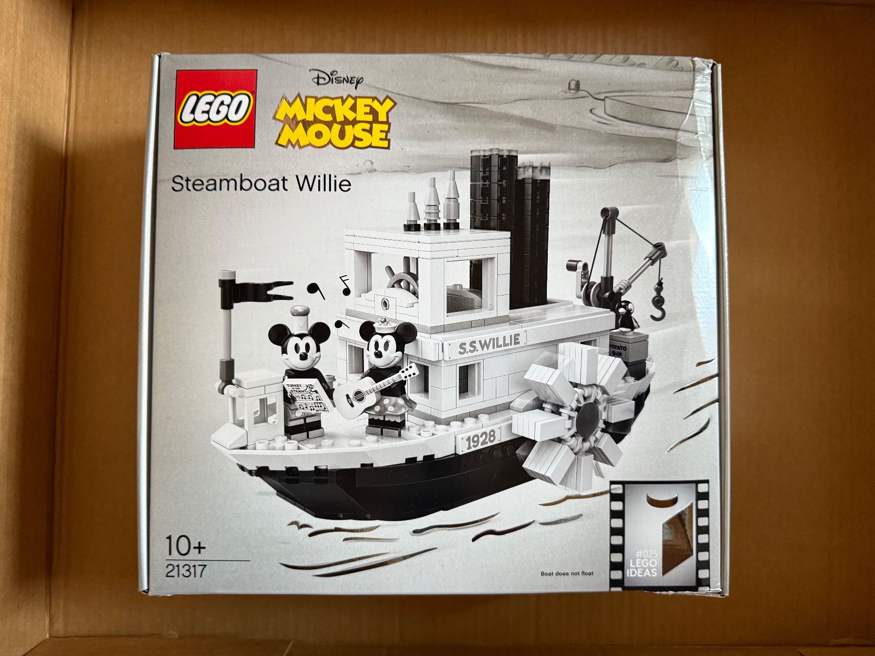 Lego Baukästen: Lego Ideas Steamboat Willie - 21317 – Neu und originalverpackt aus Basel von zekzek 1