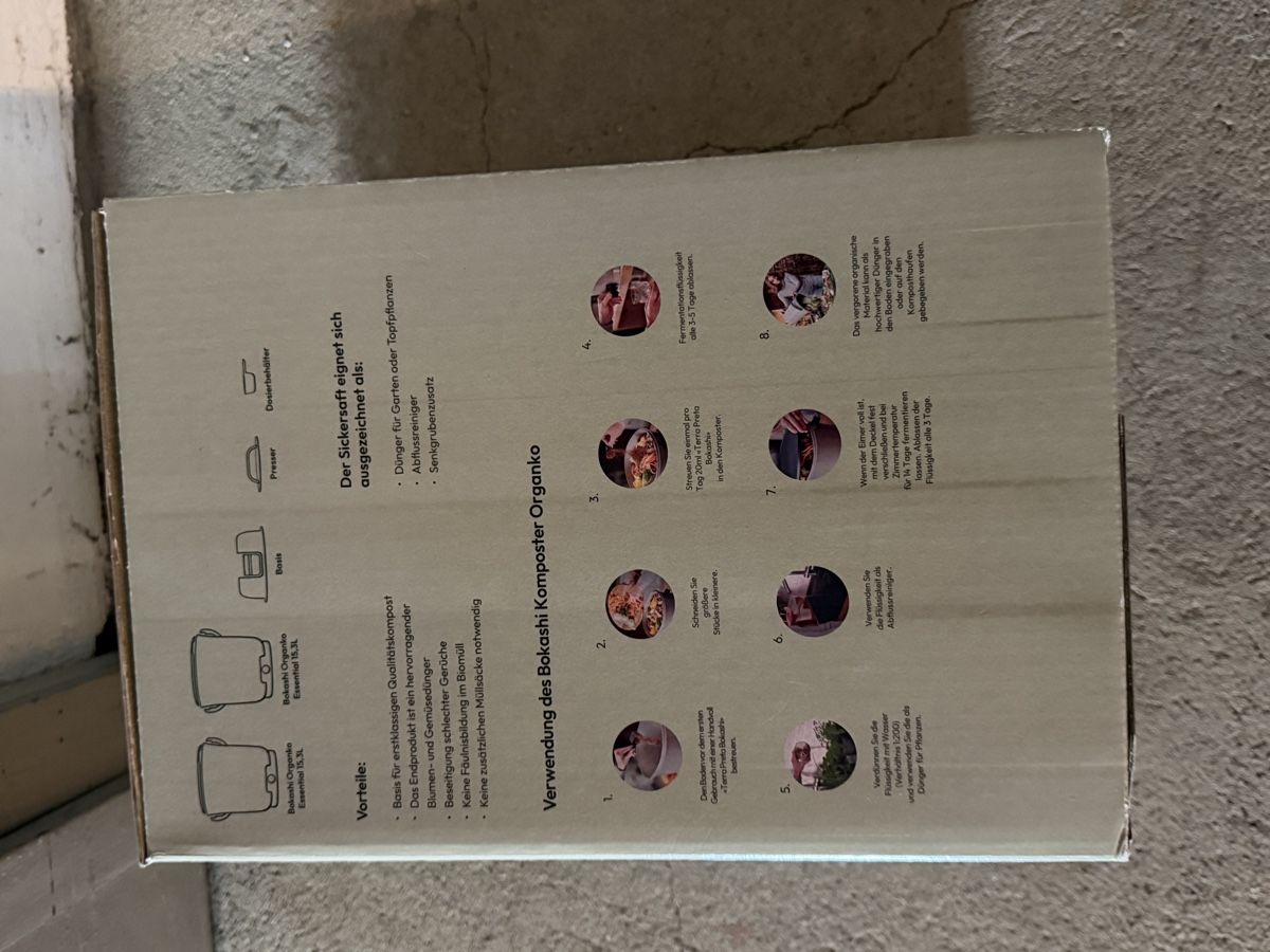 Abfalleimer: Bokashi Organko Komposter Essential Set neu!! – Neu und originalverpackt aus Wettingen von Joelds98 1