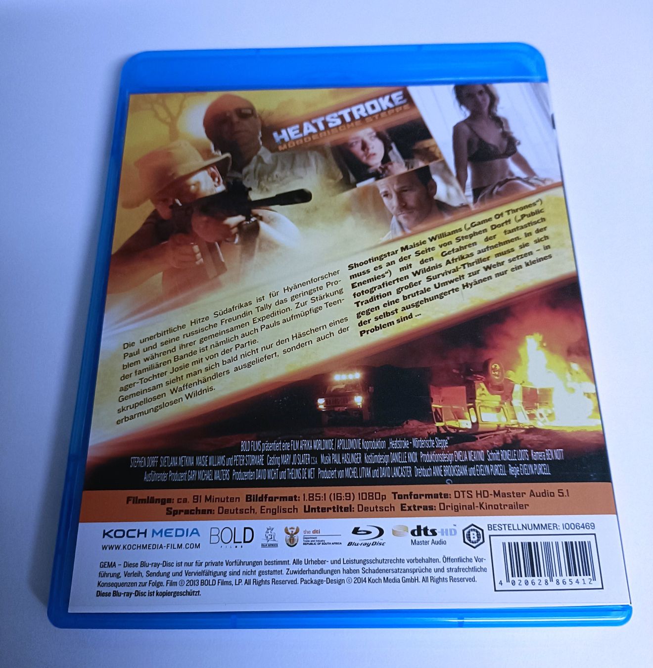 Tutti i DVDs: Heatstroke - mörderische Steppe – Usato da Köniz venduto da Movieportal007 1