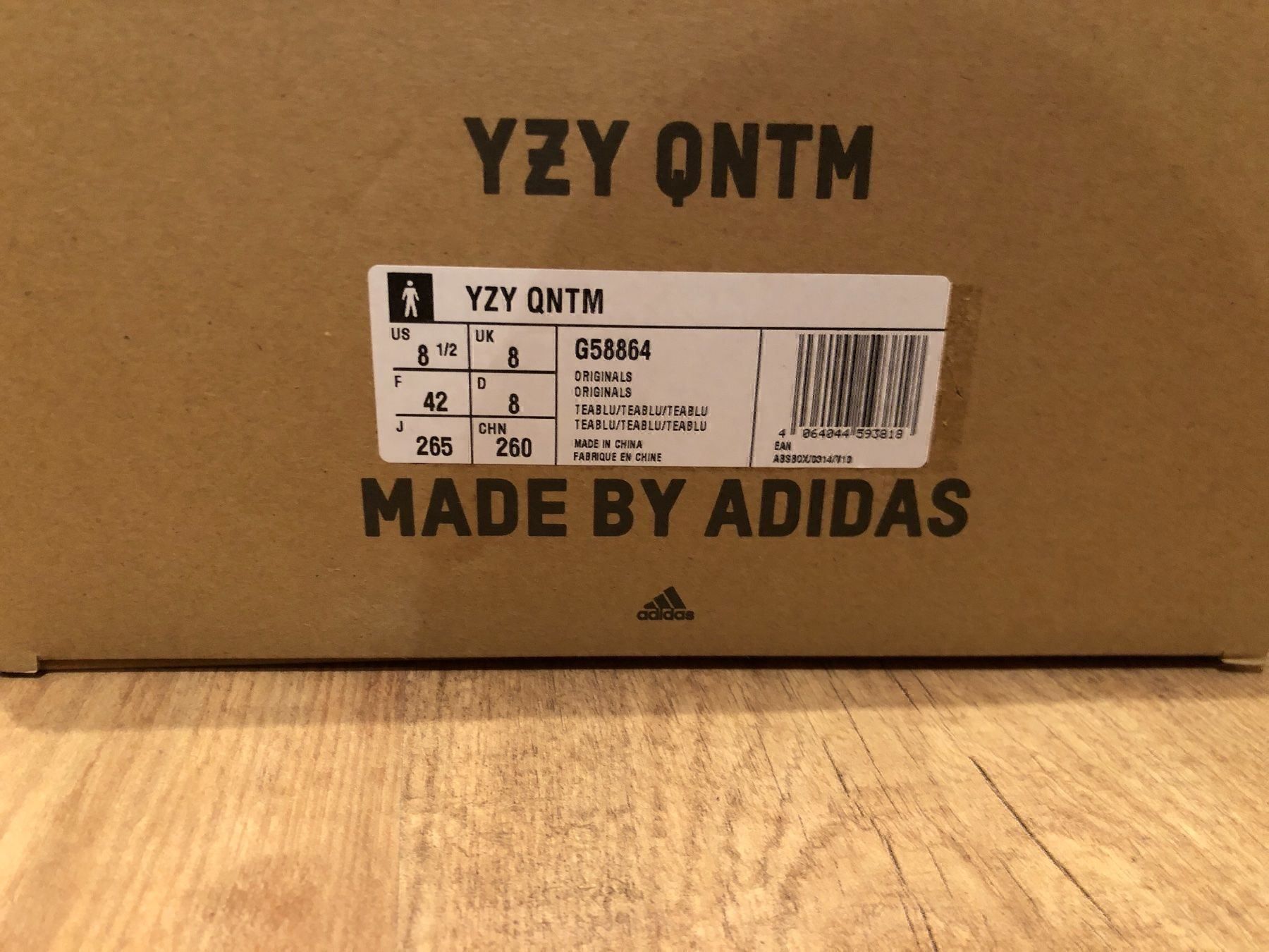 Adidas Scarpe da uomo: Yeezy QNTM Teal Blue – Nuovo e nell'imballaggio originale da Walkringen venduto da buetzu08 3