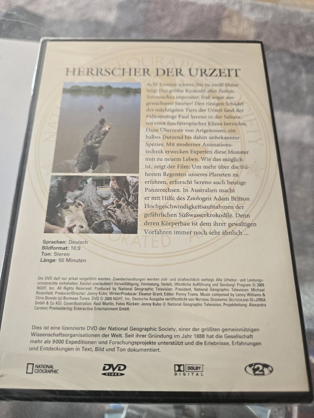 Tutti i DVDs: National Geographic: Krokodile DVD – Usato da Bussigny venduto da Kfdlt 1