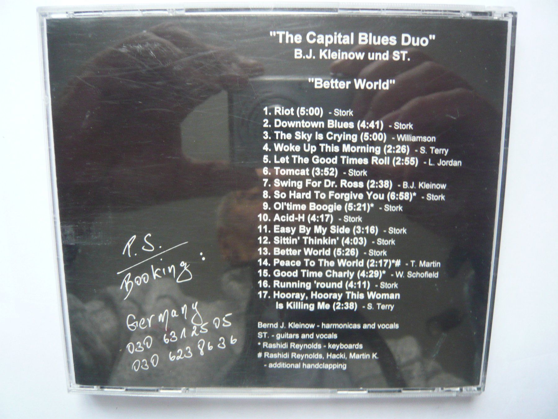 CD: THE CAPITAL BLUES DUO Better World – Usato da Winterthur venduto da Cajun 1