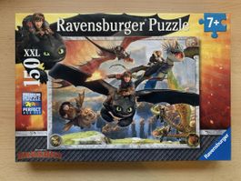 Puzzle Ravensburger Dragons 150 pièces XXL enfant