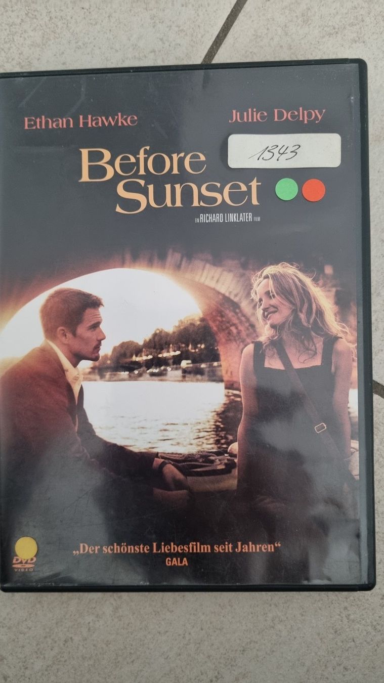 Tutti i DVDs: DVD Before Sunset – Usato da Ganterschwil venduto da Nike18