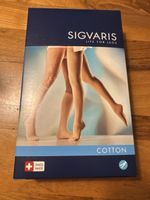 Sigvaris Cotton Kompressionsstruempfe XS, beige, Neu! (49)