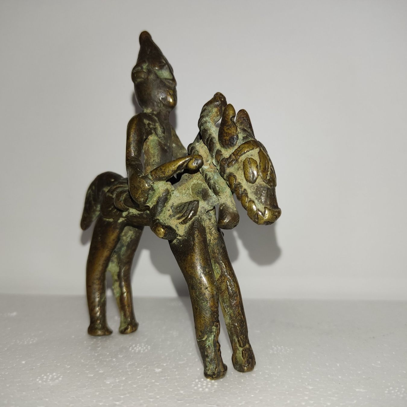 Statuette: Dogon Reiter Figur, 10 cm Hoch – Usato da Rieden SG venduto da res1291 4