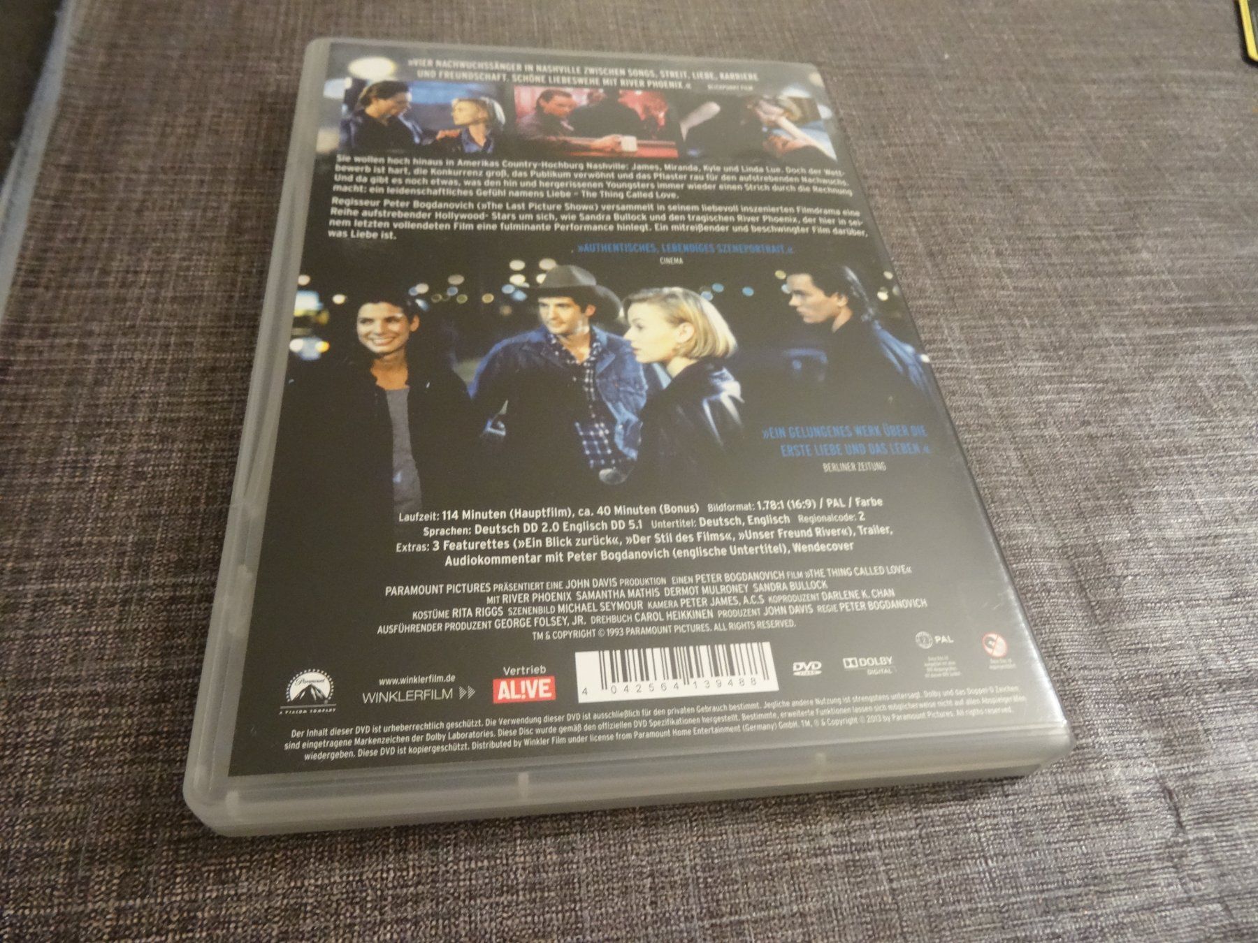 Tutti i DVDs: DVD The Thing Called Love  Director's Cut – Usato da Olten venduto da Disc-Verkauf 2