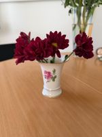 Meissen Vase mit Rose