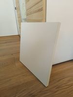 9 Spahnplatten 37x37 cm Dekor weiss