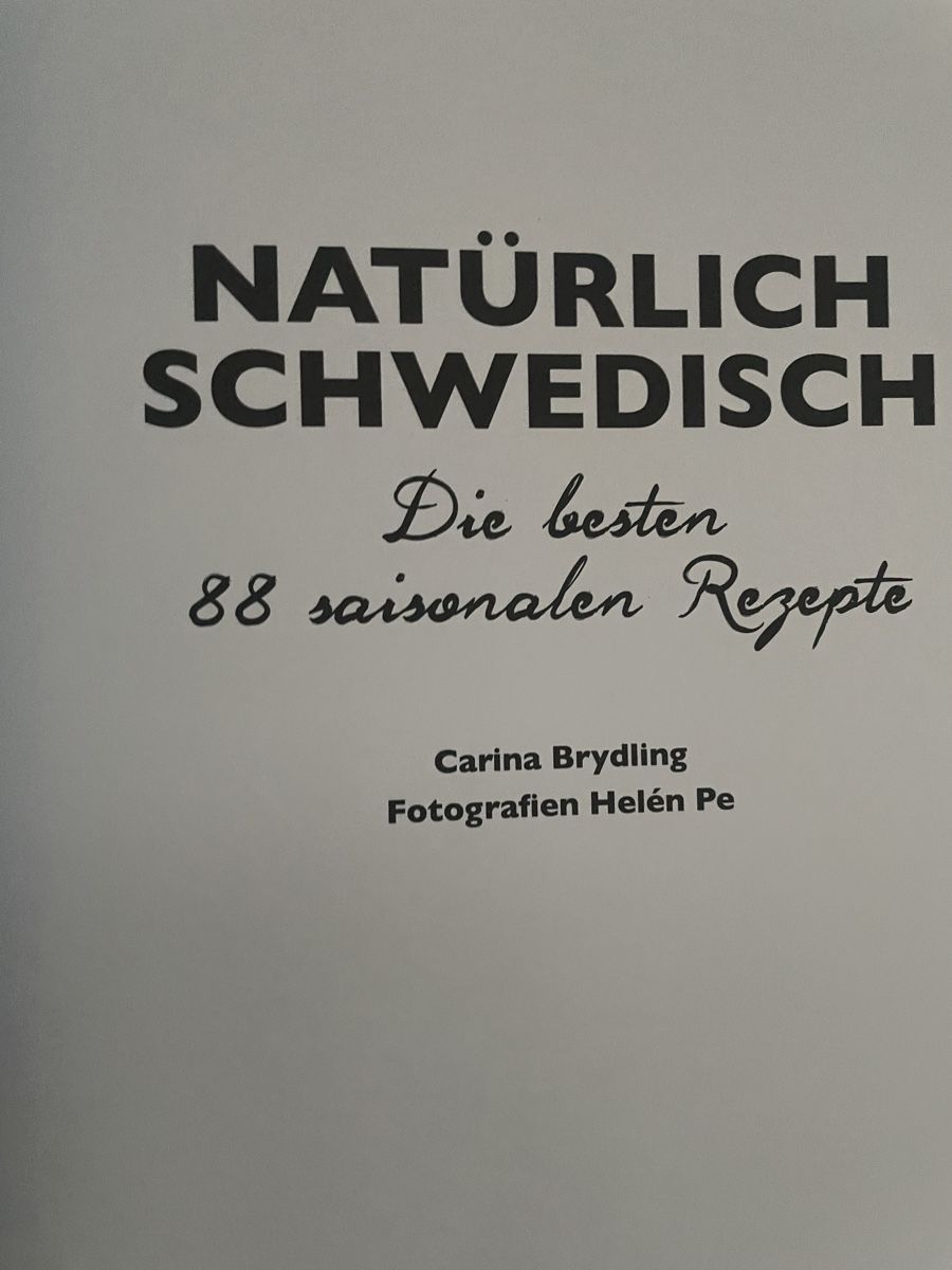 Libri: Carina Brydling Natürlich Schwedisch – Nuovo (secondo la descrizione) da Wildensbuch venduto da Mangosteen7 1