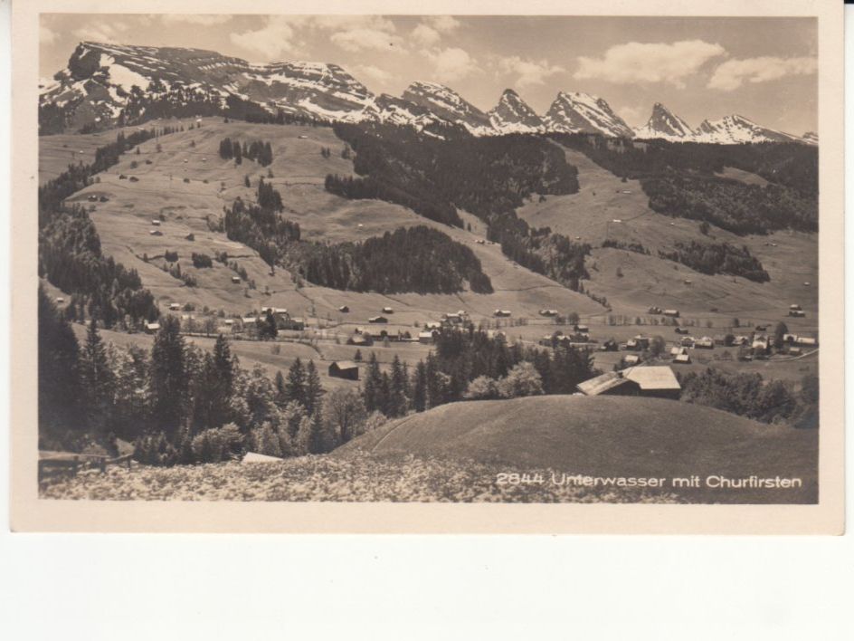 Cartoline postali: Unterwasser 1928 – Usato da Bürglen TG venduto da StampGraf