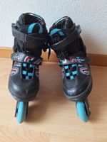 Paire de rollers Crane avec protections, pointure 33-35