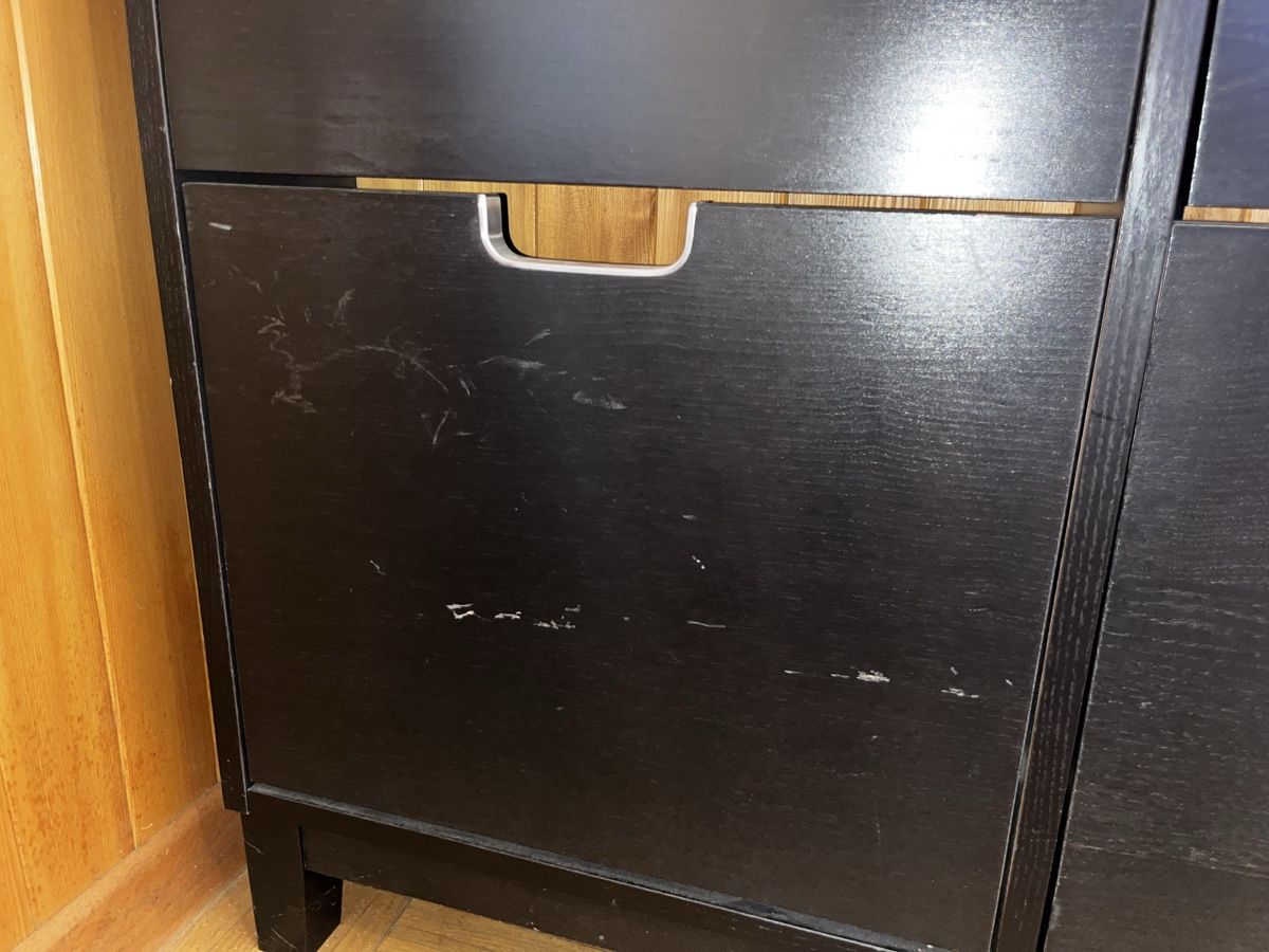 Armadi: Schuhschrank schwarz/braun mit 4 Fächern – Usato da Biberstein venduto da Leviathans90210 1