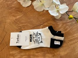 NEU! Chaussettes chat "CAT" T. 36 à 41 / Katzen-Socken