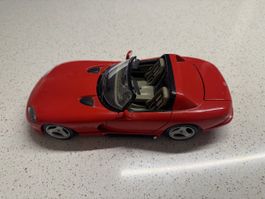 Auto Modell Dodge Viper RT10 rot Burago 1:18