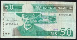 Namibia 50 Dollars 1993