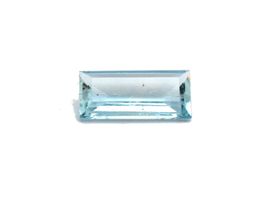 Aquamarin-2.015 ct-Baguette Schliff-Natural-Idar-Oberstein