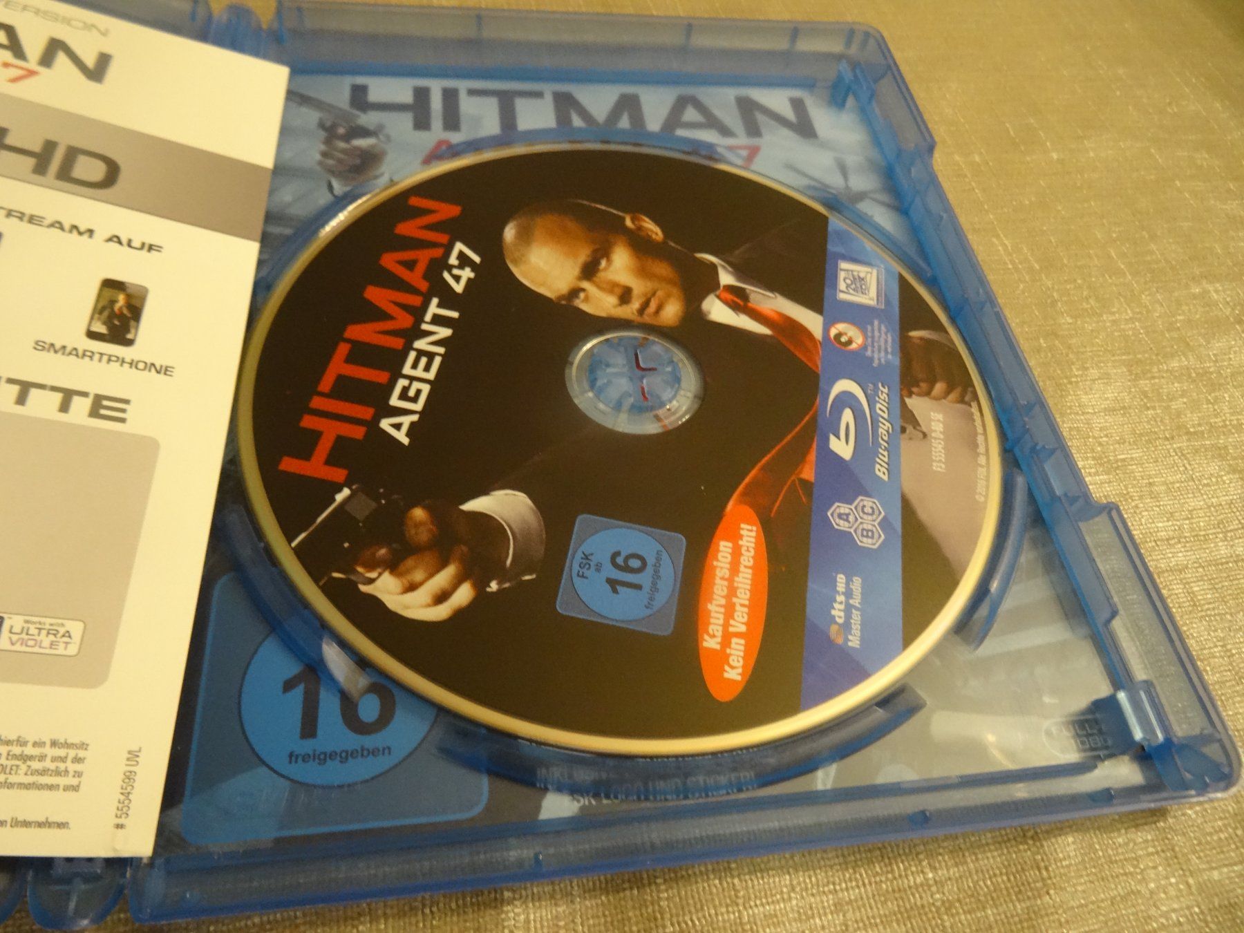 Tutti i DVDs: Hitman: Agent 47 - Blu-Ray – Usato da Olten venduto da Disc-Verkauf 1
