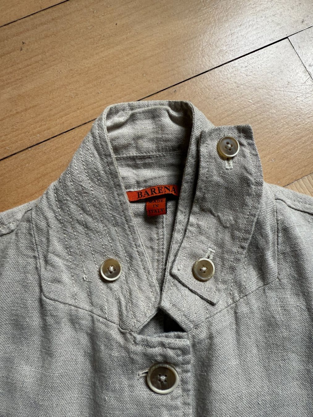 Vestes: BARENA - Leinenjacke beige 46 – D'occasion à Zürich par Diazaio 3