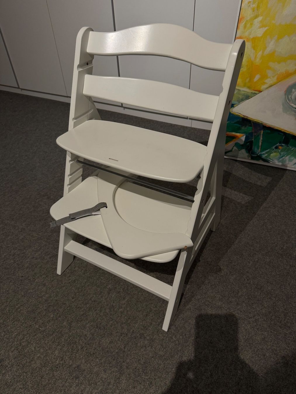 Hochstühle: Kinder Treppenhochstuhl weiss – Gebraucht aus Basel von VIO100 2
